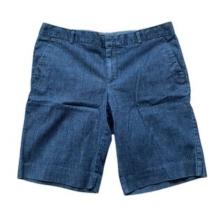 Women's Banana Republic Hampton Fit Denim Bermuda Shorts Sized 6